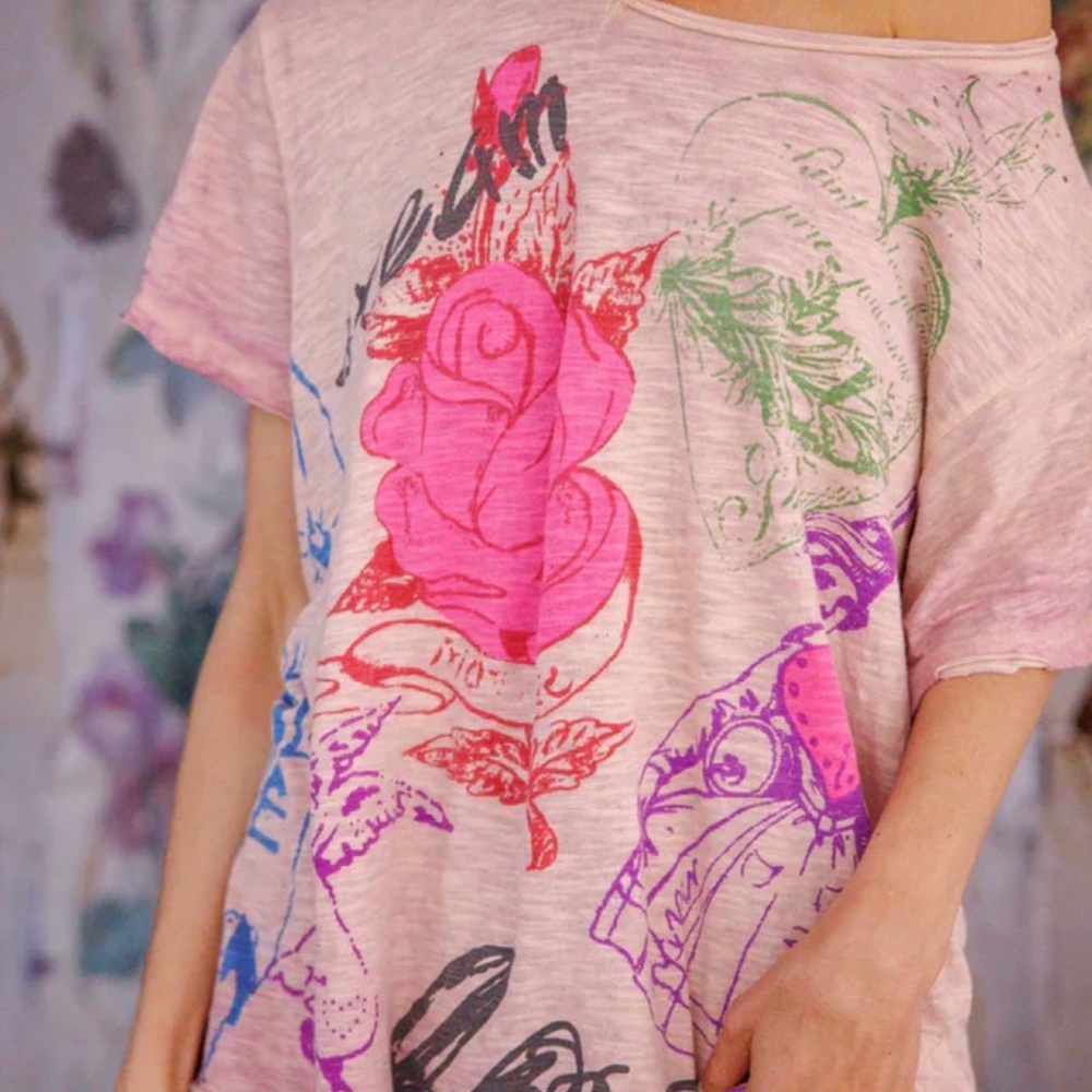 Magnolia Pearl Purple Boba Tee